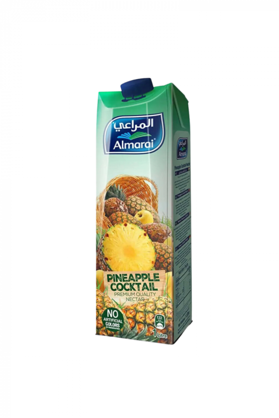 عصير أناناس كوكتيل المراعي 1ل