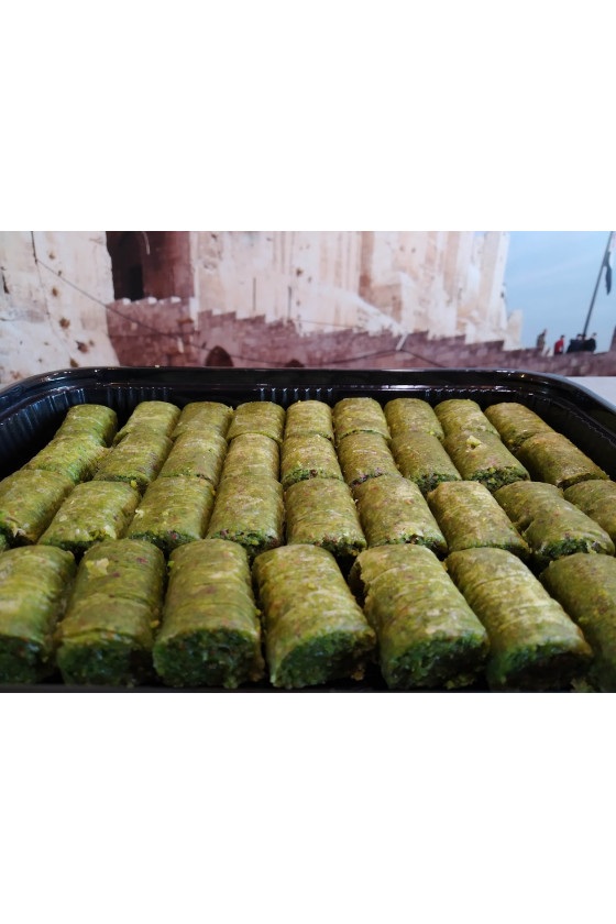 يبرق بالفستق والسمن العربي...