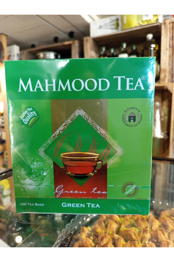 شاي أخضر محمود 100ظرف