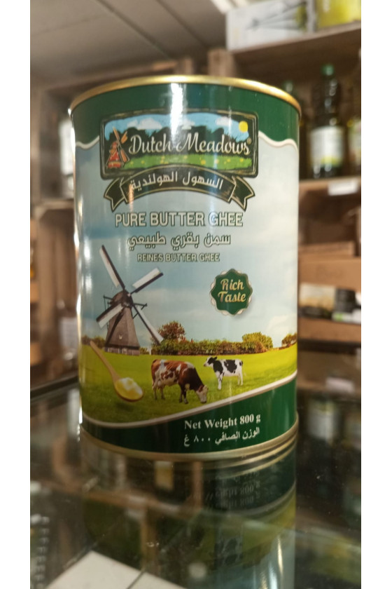 BUTTER GHEE DUTCH MEADOWS 800G