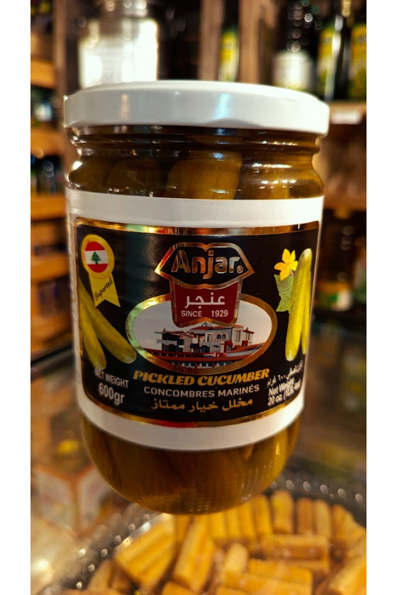 مخلل خيار عنجر 600غ