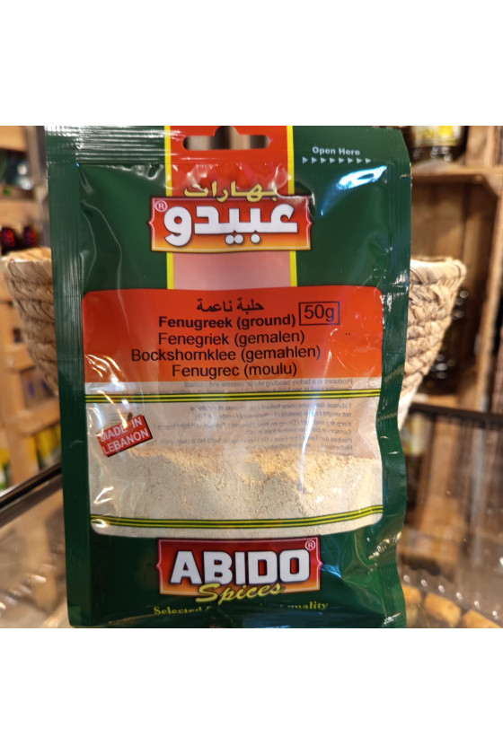 FENUGREC MOULU HELBEH ABIDO 50G