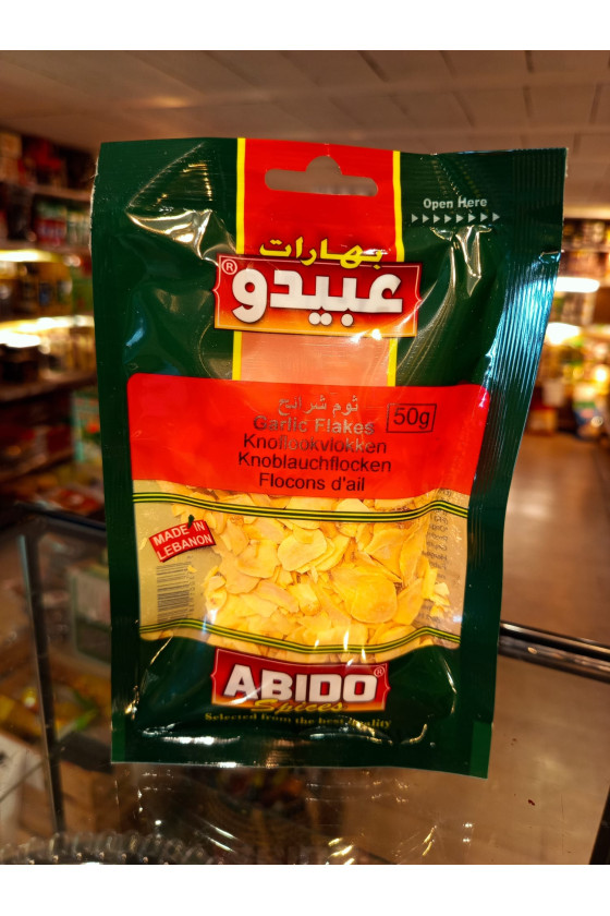 FLOCONS D'AIL ABIDO 50G