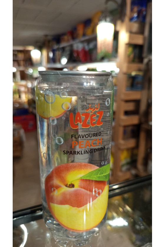 EAU GAZEUSE LAZEZ PECHE 350ML