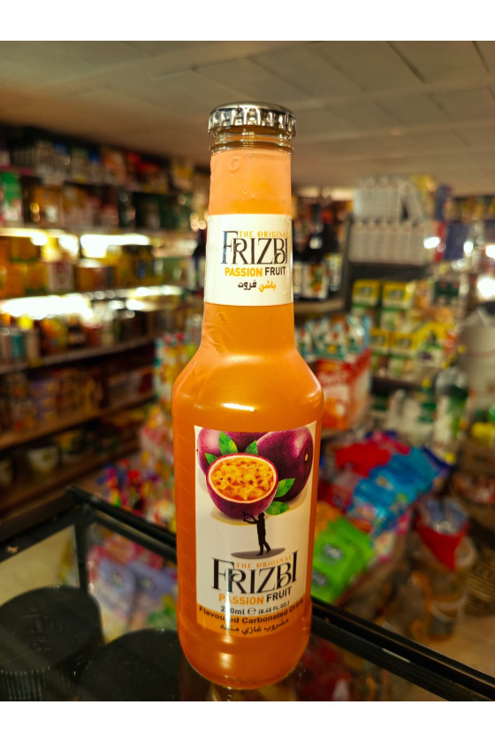 EAU GAZEUSE AROMATISEE PASSION FRIZBI 250ML