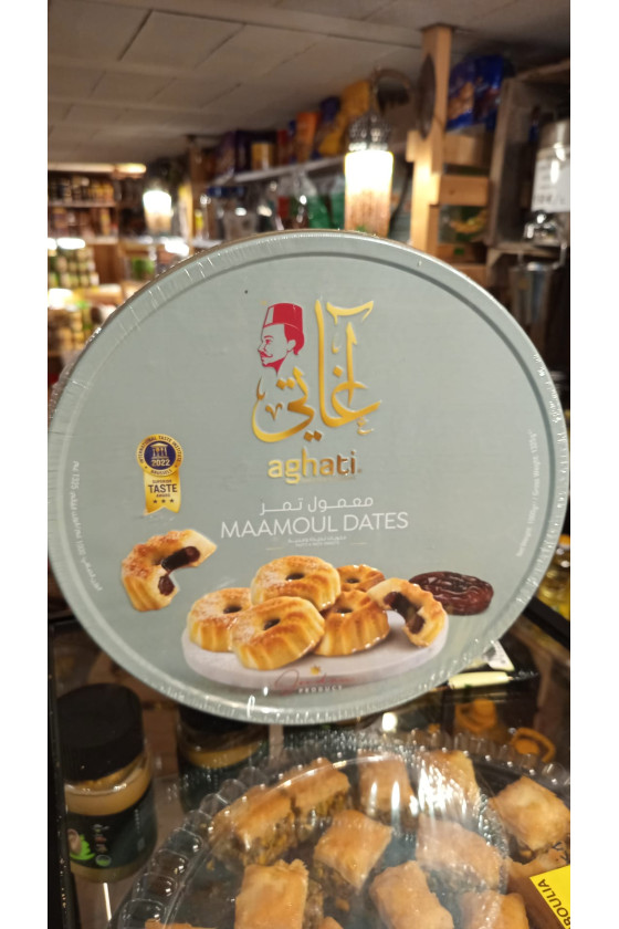 MAAMOUL AUX DATTES AGHATI BOITE METAL 1KG